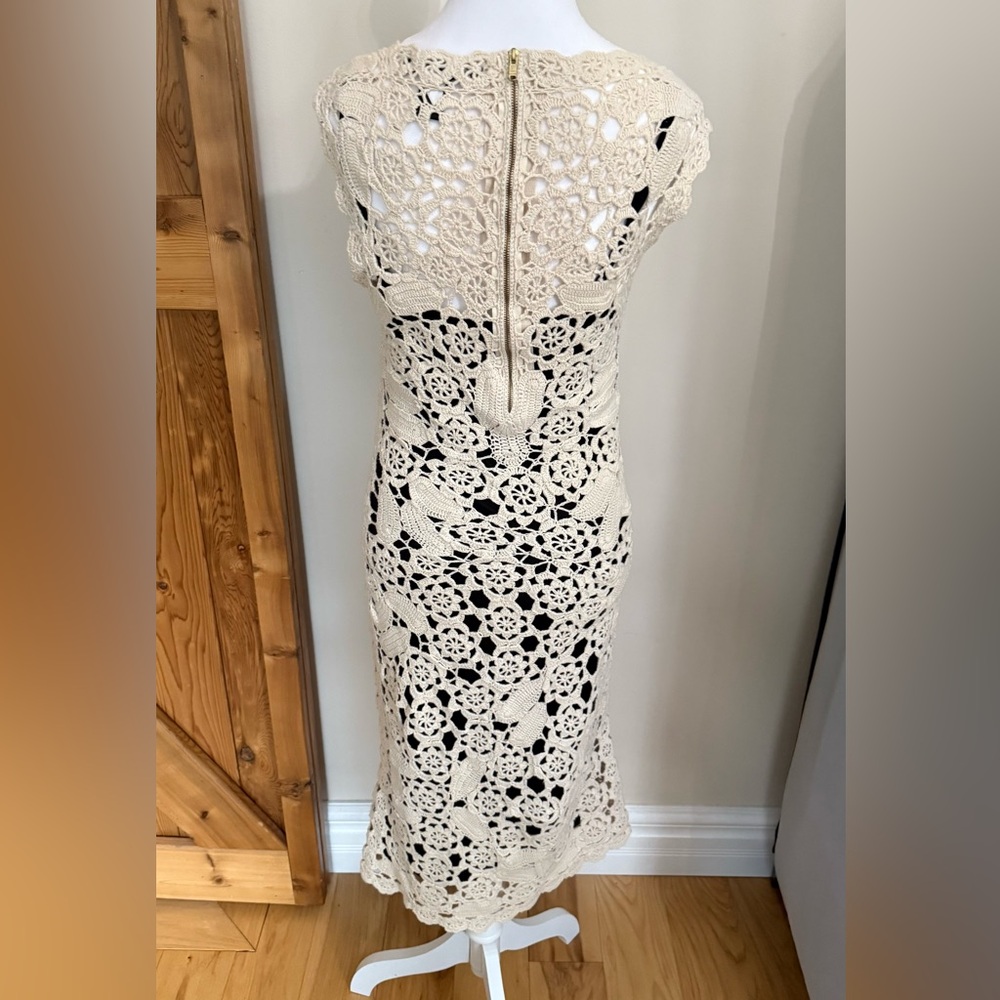 Marc By Marc Jacobs Black and White Sheath Midi Dress - Picture 9 of 11